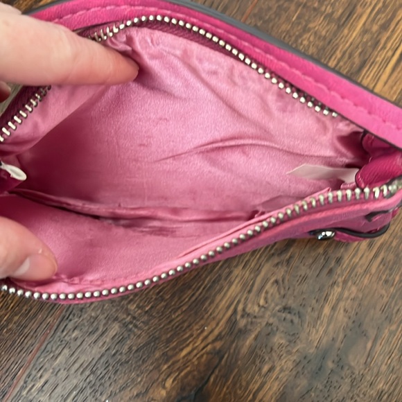 Hot Pink COACH Change Purse NWOT - Picture 3 of 4